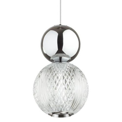 Подвесной светильник Crystal Globule Хром
