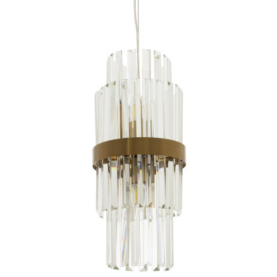 Подвесной светильник Deniel Crystal Hanging Lamp Bronze