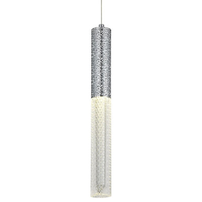 Подвесной светильник Dew Drops Tube Chrome Hanging Lamp