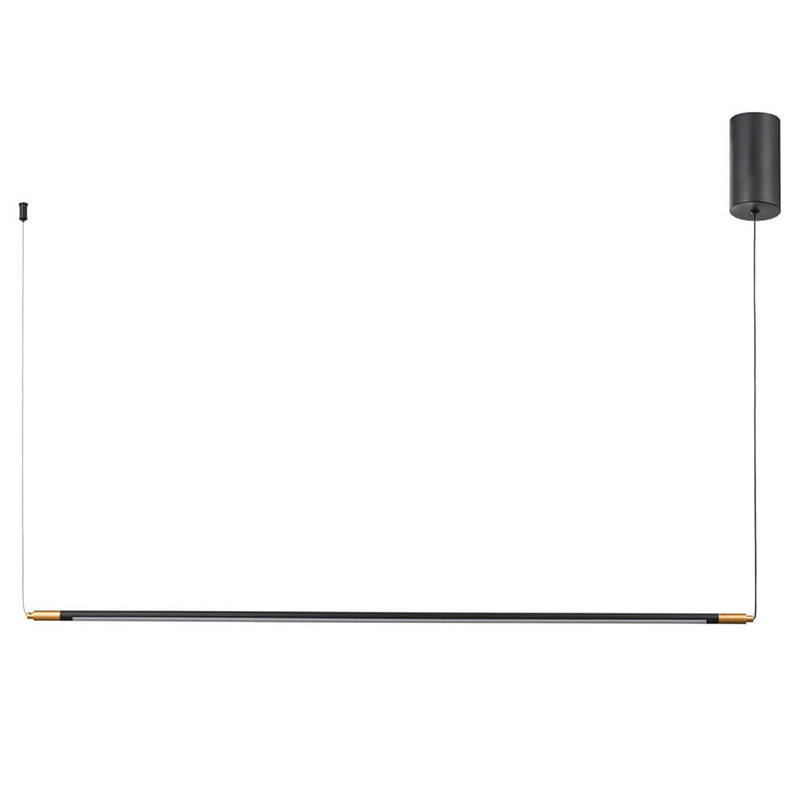 Подвесной светильник Drawing Line Gold Black Linear