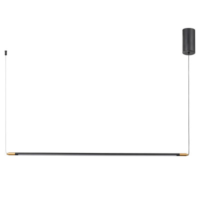 Подвесной светильник Drawing Line Gold Black Linear