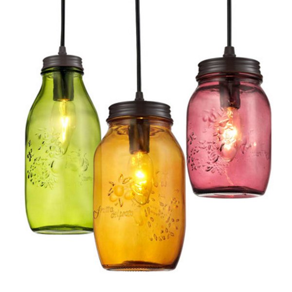 Подвесной светильник Dreamy Rustic Colorful Mason Pendant