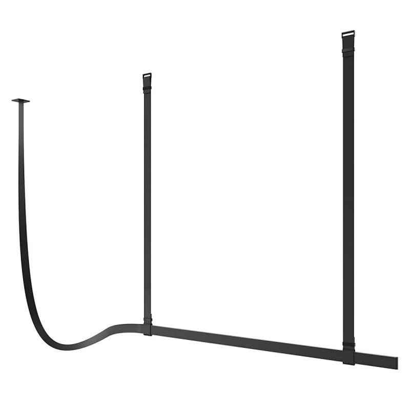 Подвесной светильник Flos Belt pelle naturale Черный цвет