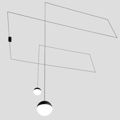 Подвесной светильник Flos String Light Sphere Head 2