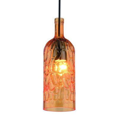 Подвесной светильник Geometry Glass Amber Bottle Pendant