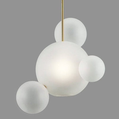 Подвесной светильник GIOPATO & COOMBES BOLLE BLS LAMP white glass 4