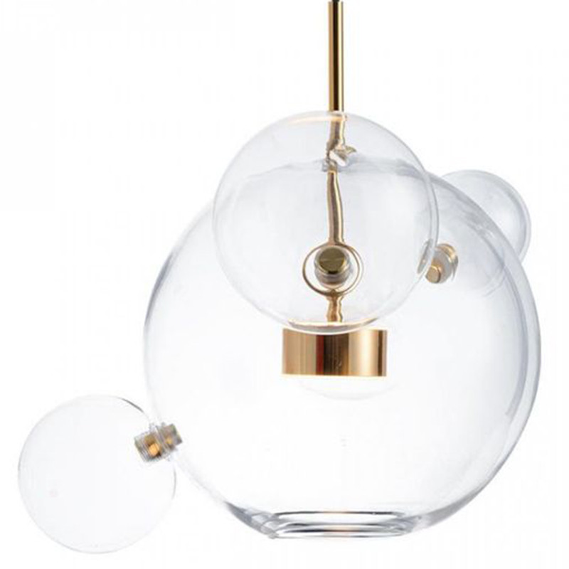 Подвесной Светильник Giopato & Coombes Bollr Pendant 4 BUBBLE LAMP золото