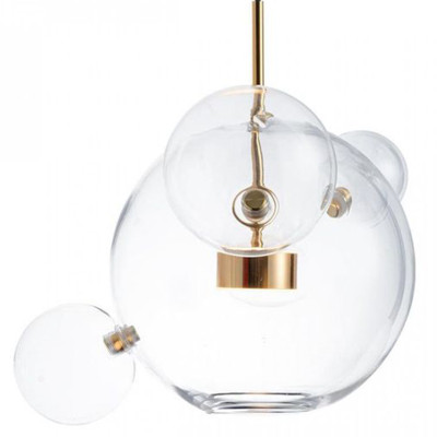 Подвесной Светильник Giopato & Coombes Bollr Pendant 4 BUBBLE LAMP золото