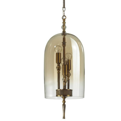 Подвесной светильник Glass Dome Bronze 24