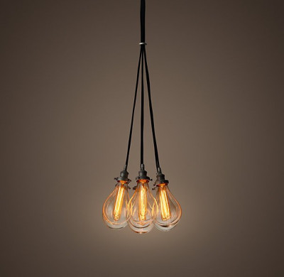Подвесной светильник Glass Teardrop Pear 7