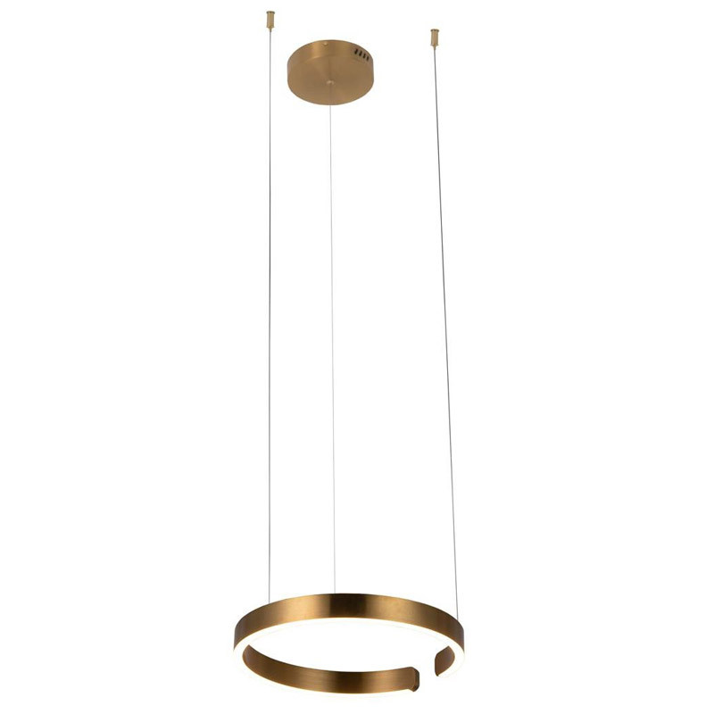 Подвесной светильник Half Ring brass 40