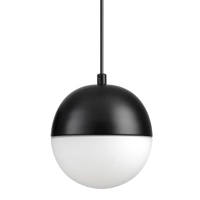 Подвесной светильник Hemisphere Reduced Черный  диаметр 15 см