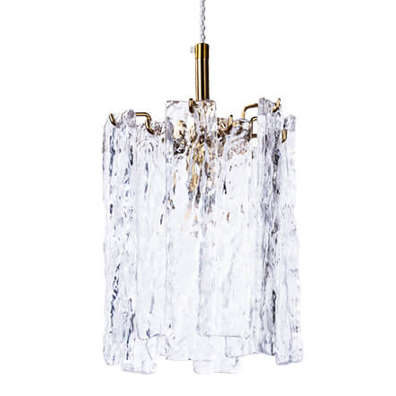 Подвесной светильник Iceberg Glass с Рельефным стеклом