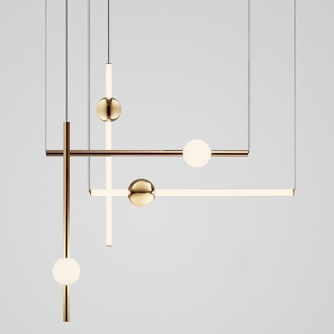 Подвесной светильник lee broom ORION GLOBE LIGHT 66