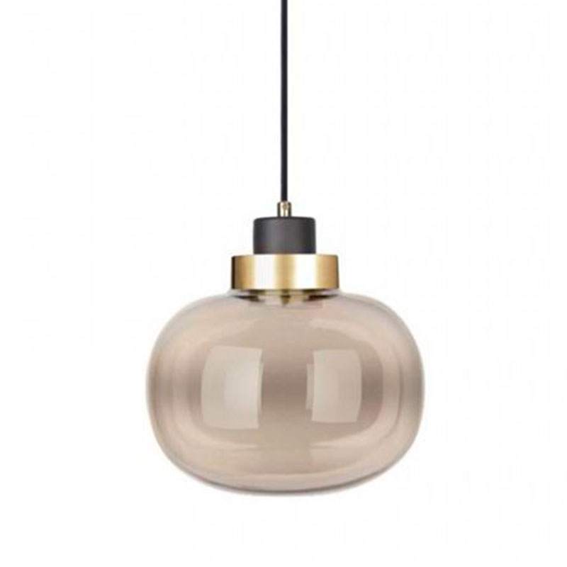 Подвесной светильник Light Vessel Янтарное стекло диаметр 21