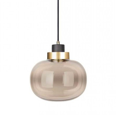 Подвесной светильник Light Vessel Янтарное стекло диаметр 21