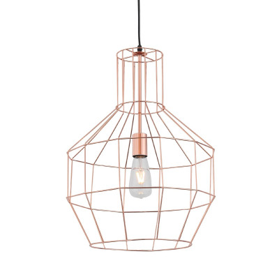 Подвесной светильник Loft Wire Cage Copper