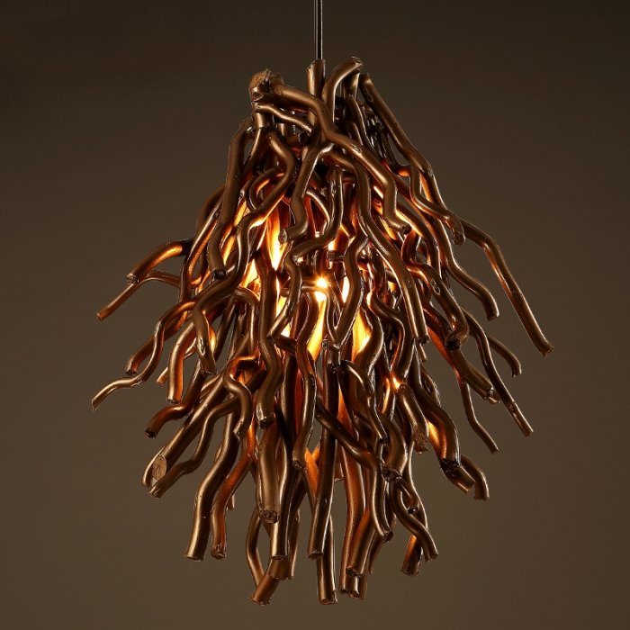 Подвесной светильник Old Wicker Pendant Broom