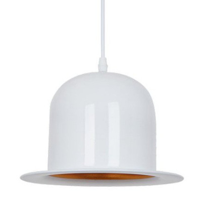 Подвесной светильник Pendant Lamp Banker Bowler Hat White II