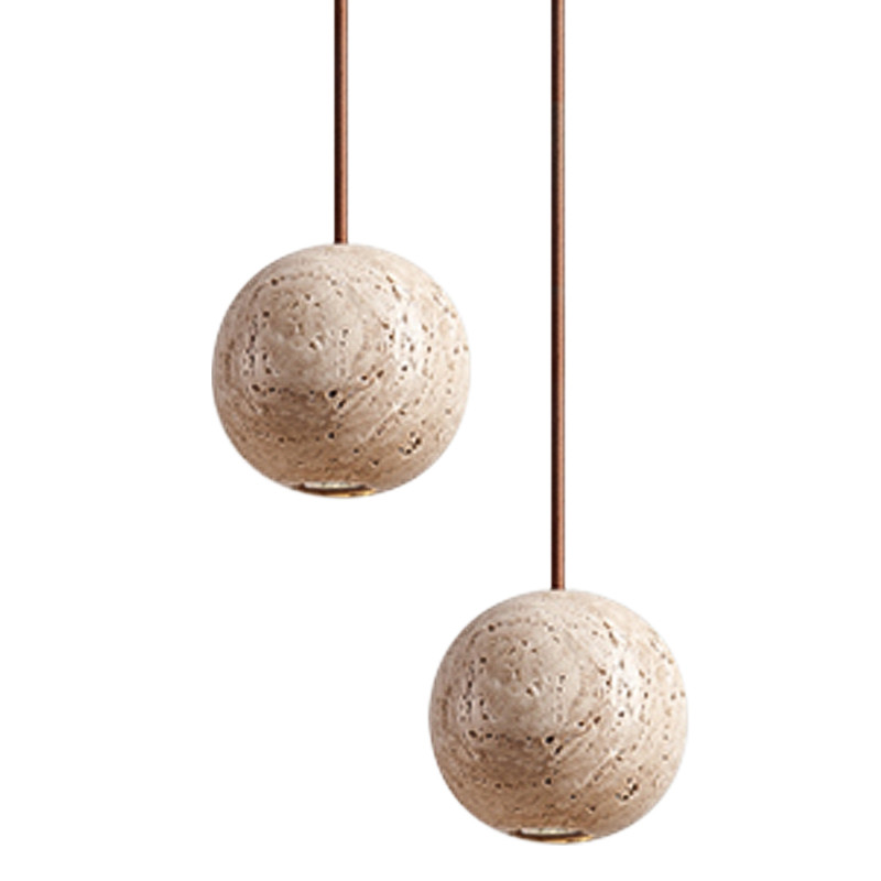 Подвесной светильник POVL COMBO TRAVERTINE