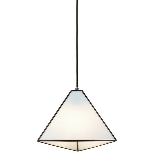 Подвесной светильник Pyramid Glass Pendant Milk