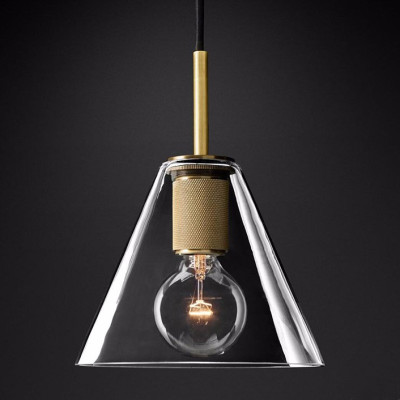 Подвесной светильник Utilitaire Funnel Pendant Brass