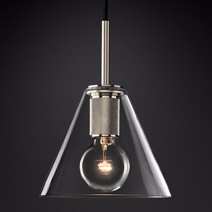 Подвесной светильник Utilitaire Funnel Pendant Silver
