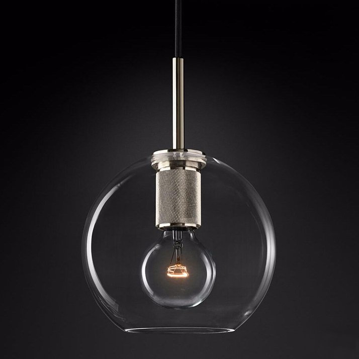 Подвесной светильник Utilitaire Globe Pendant Silver