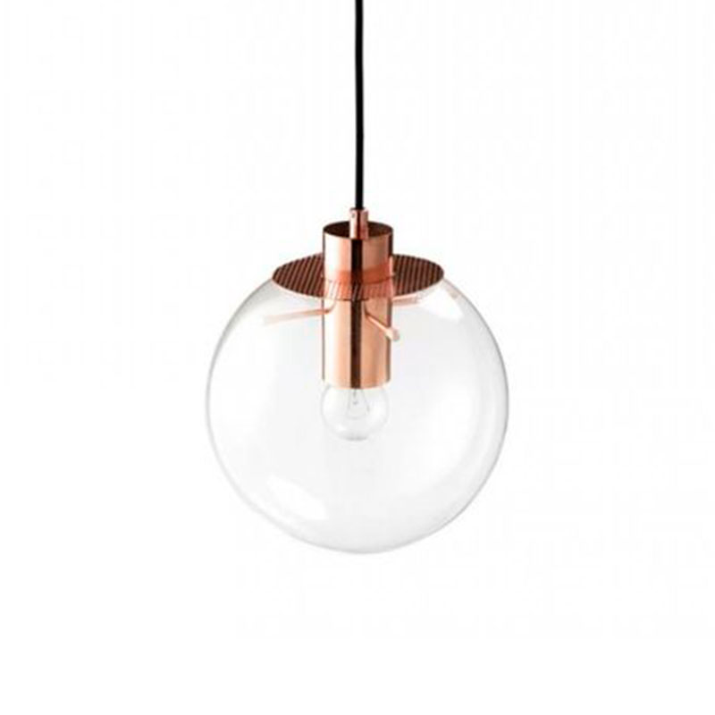 Подвесной светильник Selene Glass Ball Ceiling Lights Gold 20 cm