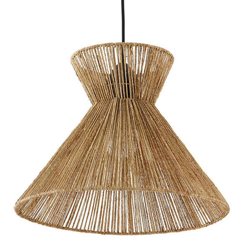 Подвесной светильник Signe Wicker Hemp Beige Horn