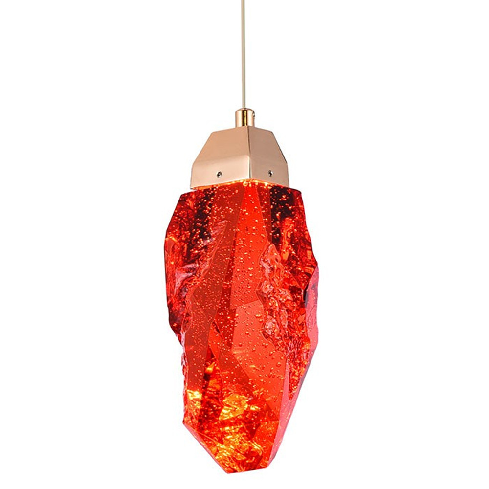 Подвесной светильник Soar Hanging Lamp Brass Red Красный