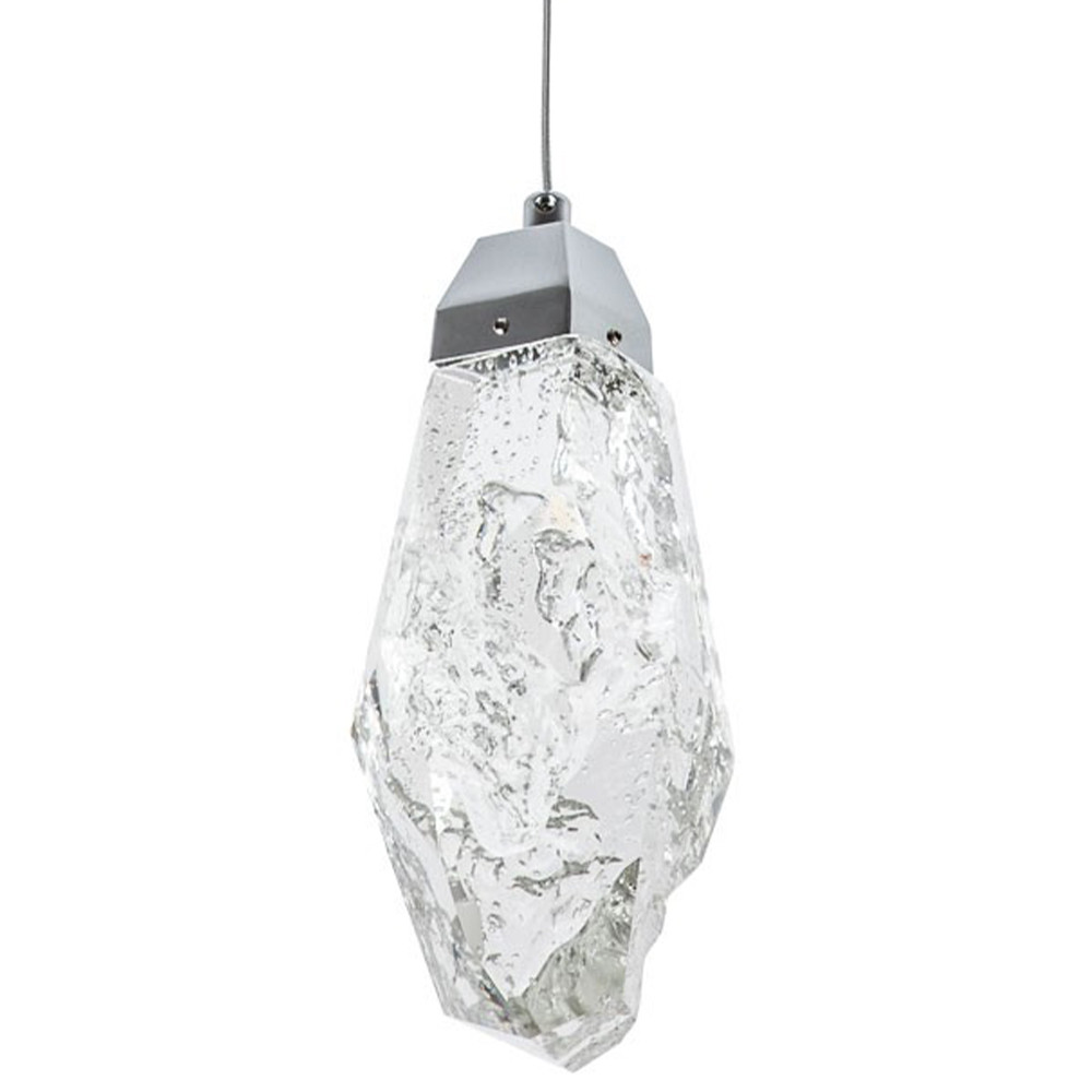 Подвесной светильник Soar Hanging Lamp Silver Transparent Прозрачный