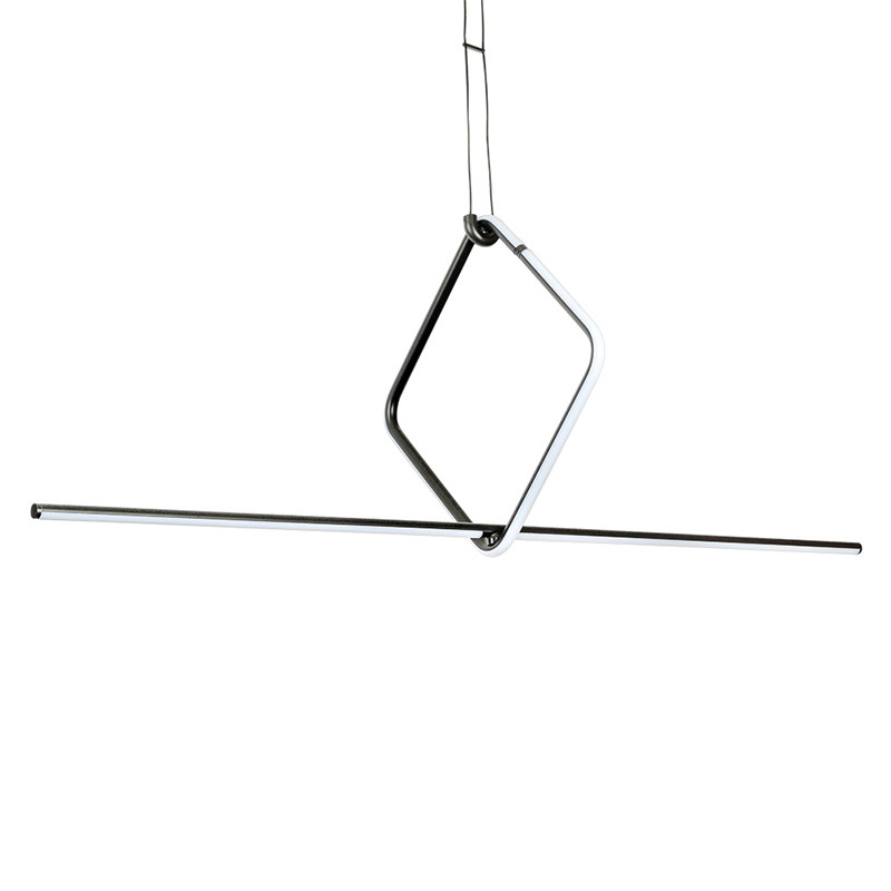 Подвесной светильник Square Line Black Led Lamp