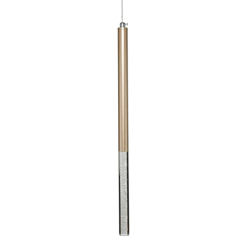 Подвесной светильник Trumpet tube boiling gold