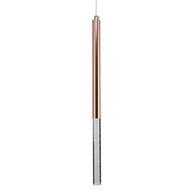 Подвесной светильник Trumpet tube boiling pink gold
