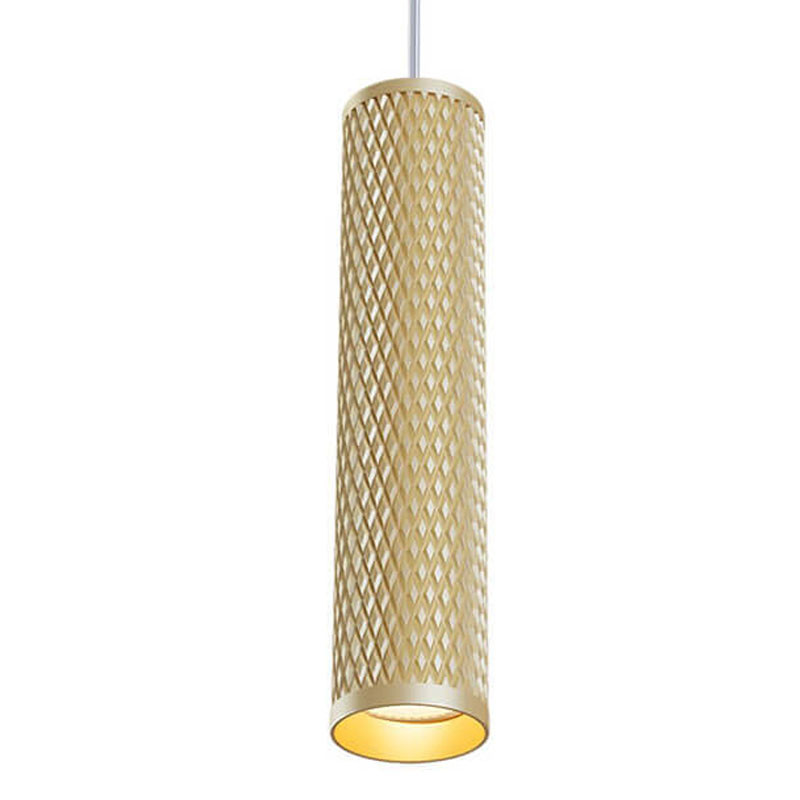Подвесной светильник Trumpet tube gold rhombus