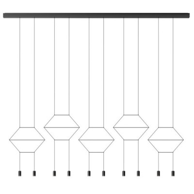 Подвесной светильник Vibia Wireflow Lineal Pendant Light 0331