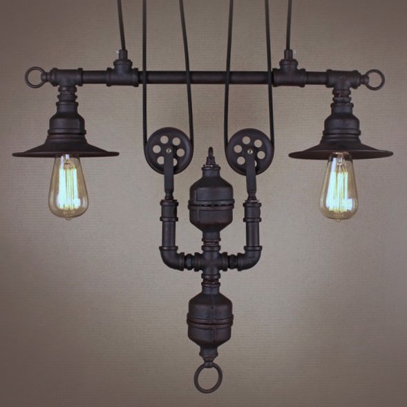 Подвесной светильник Water Pipe Ballast Chandelier