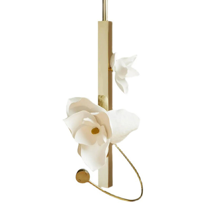 Подвесной Светильник Белый Цветок Lure Pendant by PELLE I