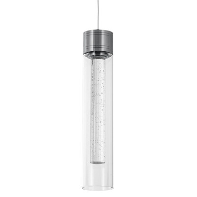Подвесной светильник золото Sparkling Bubbles Tube Chrome Hanging Lamp