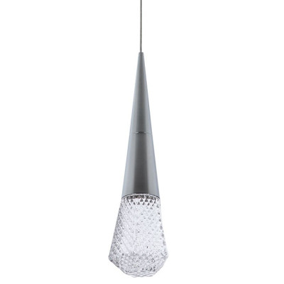 Подвесной светильник капля Acrylic Droplet Chrome Hanging Lamp