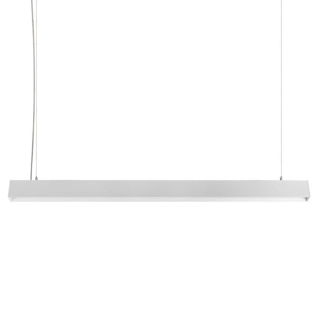 Подвесной светильник линейный металлический 120 см Smooth Line Pendant