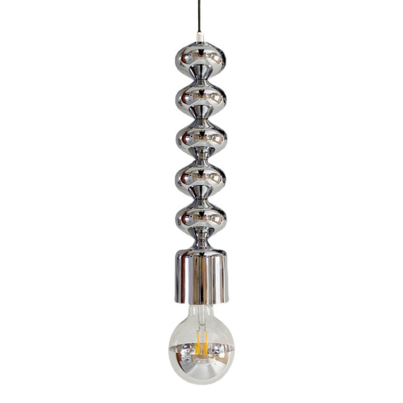 Подвесной светильник металлический хром Spherical Beads Chrome