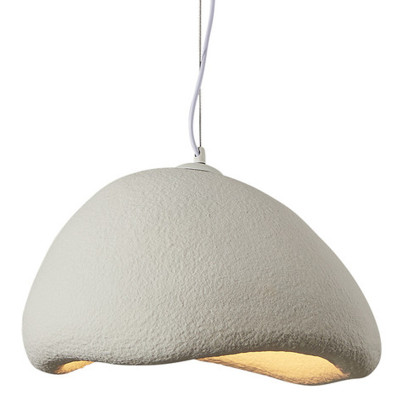 Подвесной светильник округлой формы с рельефной поверхностью Sergey Makhno