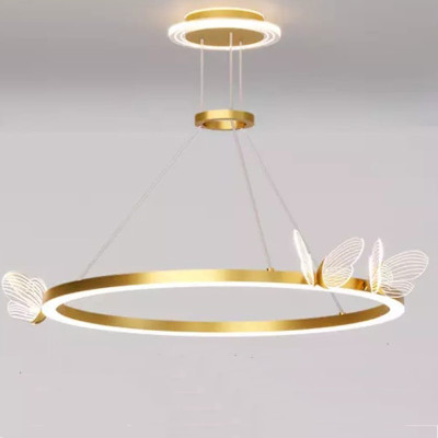 Подвесной светильник с бабочками Butterfly Ring F
