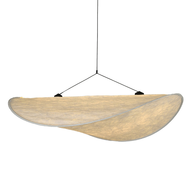 Подвесной светильник с белым плафоном в форме облака Диаметр 80 см Cloud Junction