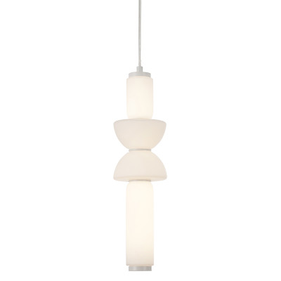 Подвесной светильник с белыми матовыми плафонами Hiding secrets