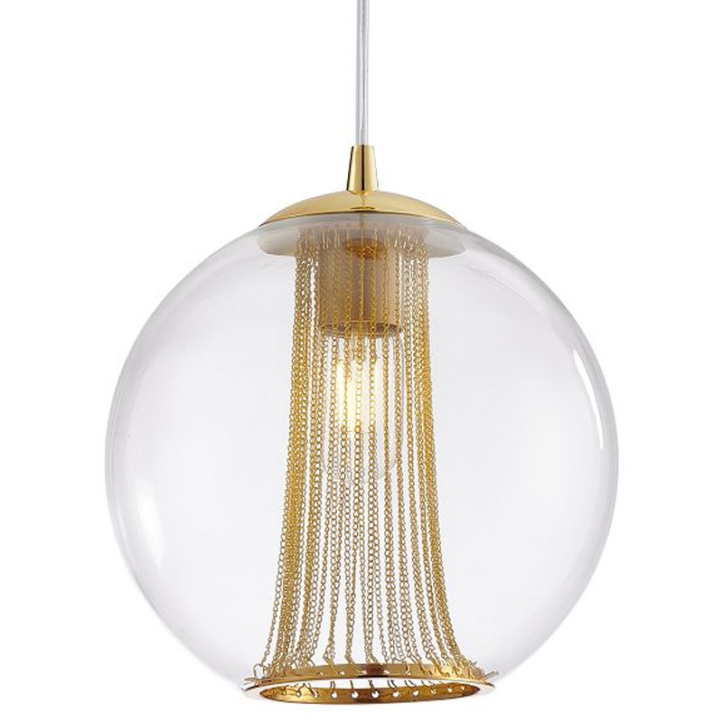 Подвесной светильник с декоративными цепочками CASCADE CHAINS