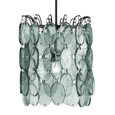 Подвесной светильник с каскадом из декоративных элементов Glass Pendant