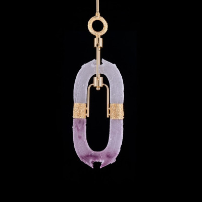 Подвесной светильник с овальным плафоном Fantasy Geometry